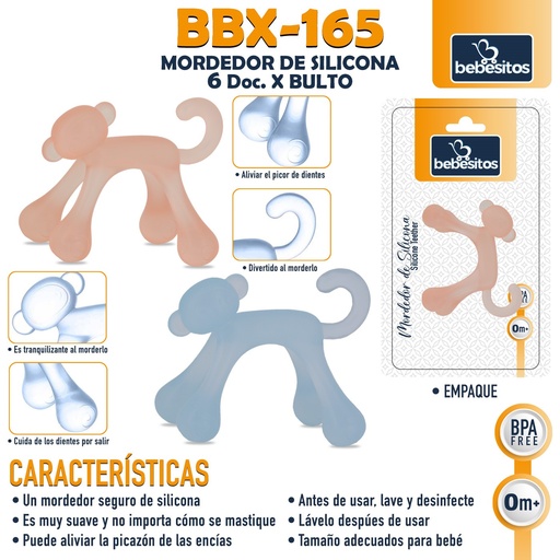 [BBX-165] BBX-165 MORDEDOR DE SILICONA