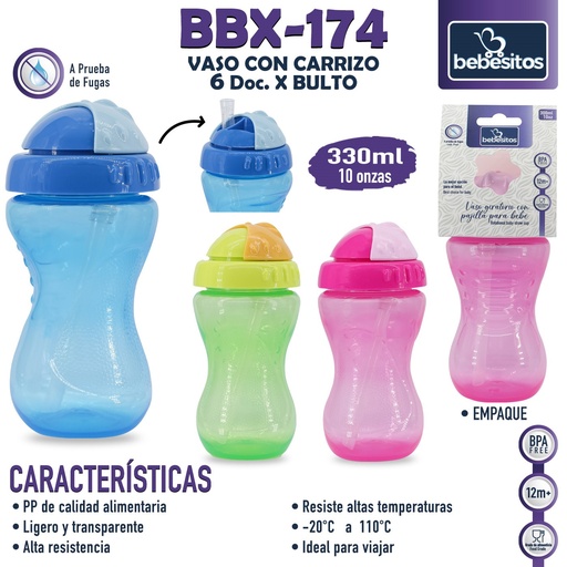 [BBX-174] BBX-174 VASO CON CARRIZO