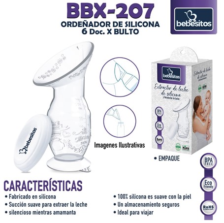 [BBX-207] BBX-207 ORDEÑADOR DE SILICONA X6
