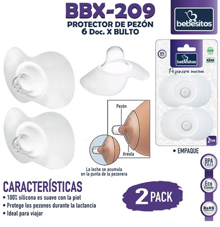 [BBX-209] BBX-209 PROTECTOR DE PEZON X6