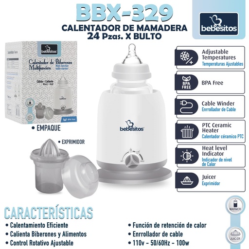 [BBX-329] BBX-329 CALENTADOR DE MAMADERA X 24