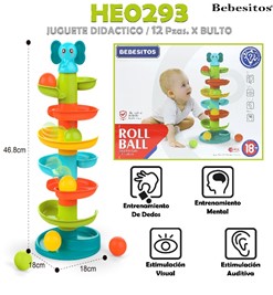 [HE0293] HE0293 ROLL BALL ELEFANTIN