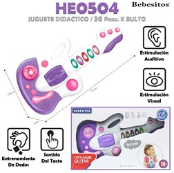 [HE0504] HE0504 GUITAR PLAY PINK