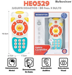 [HE0529] HE0529 CONTROL REMOTO MULTISENSORIAL