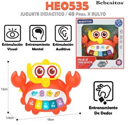 [HE0535] HE0535 INSTRUMENTO MUSICAL CANGREJITO