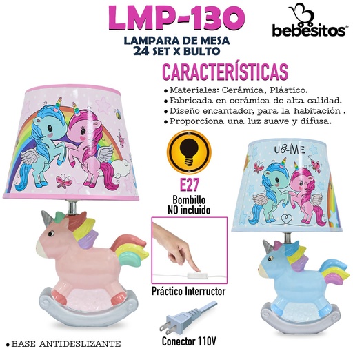 [LMP-130] LMP-130 LAMPARA UNICORNIO