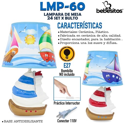 [LMP-60] LMP-60 LAMPARA VELERO