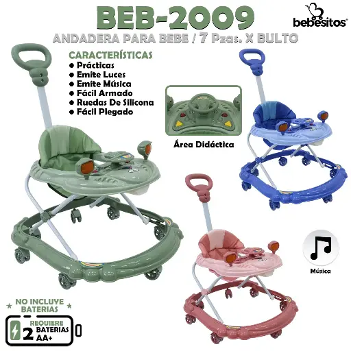 [BEB-2009] BEB-2009 ANDADERA PARA BEBE X 7