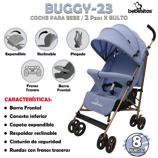 [BUGGY-23] BUGGY-23 COCHE AZUL X 2