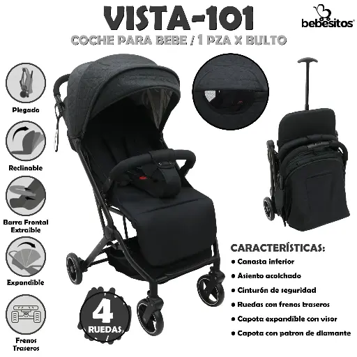 [VISTA-101] VISTA-101 COCHE PARA BEBE X 1