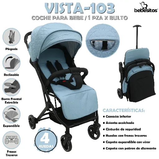 [VISTA-103] VISTA-103 COCHE PARA BEBE X 1