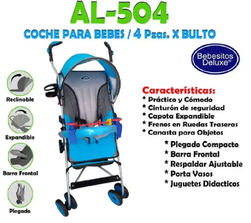[AL-504] AL-504 COCHE PARAGUA AZUL X 4